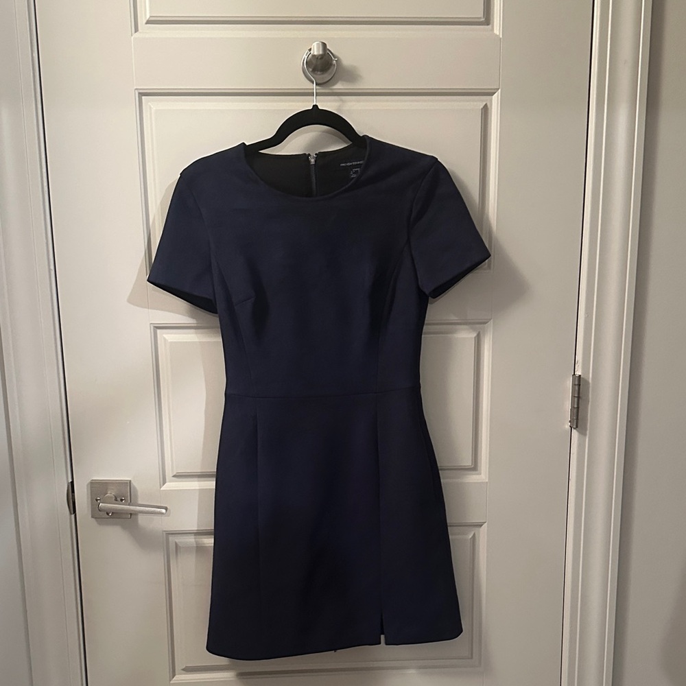 French Connection Dark Blue Mini Dress
